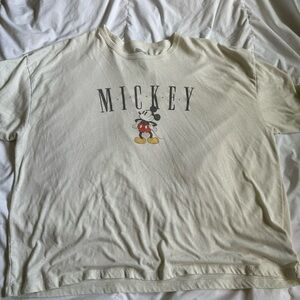 Mickey cropped tee